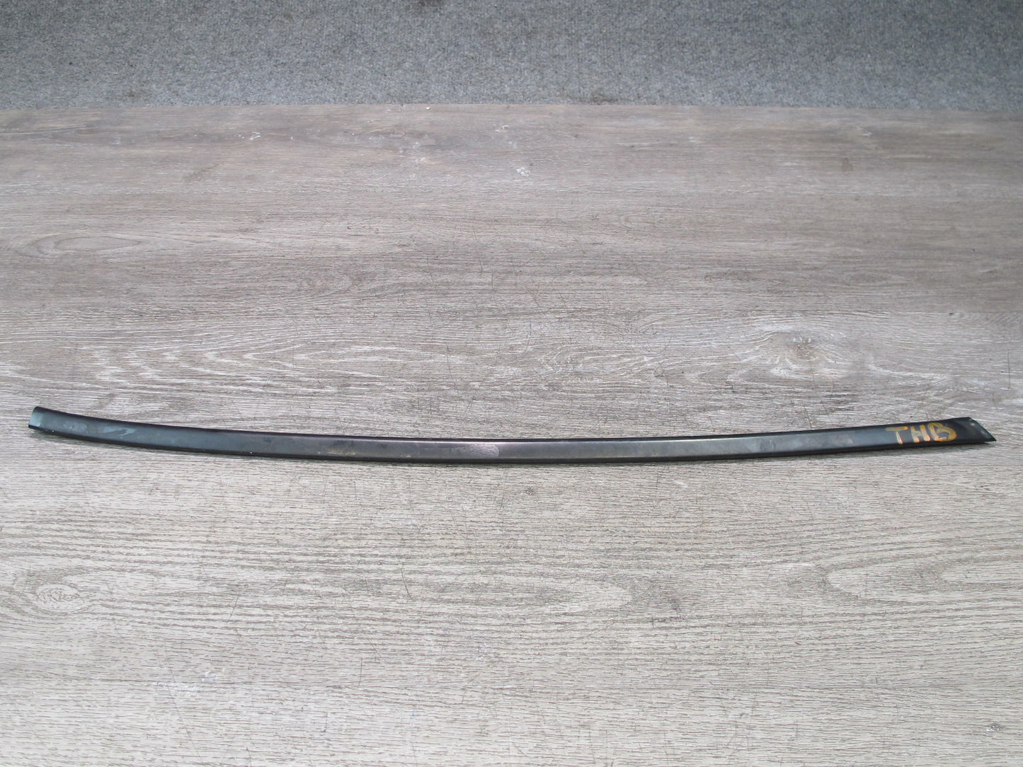 96-99 BMW E36 Convertible Set of 2 Front Windshield Molding Trim Strip OEM