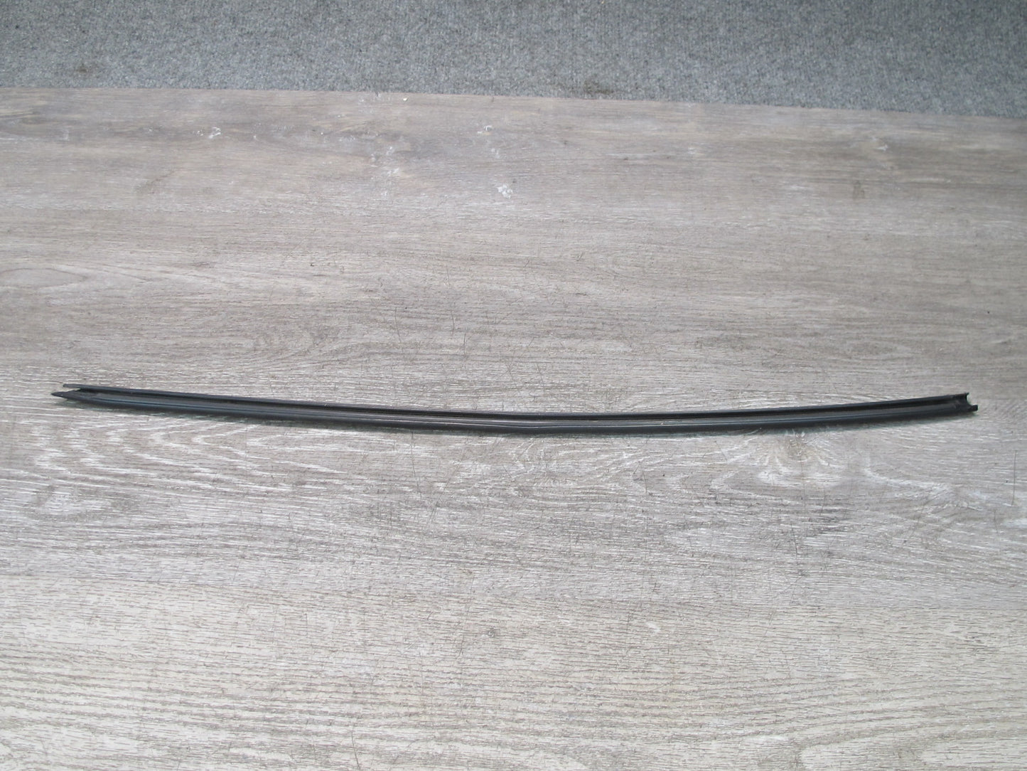 96-99 BMW E36 Convertible Set of 2 Front Windshield Molding Trim Strip OEM