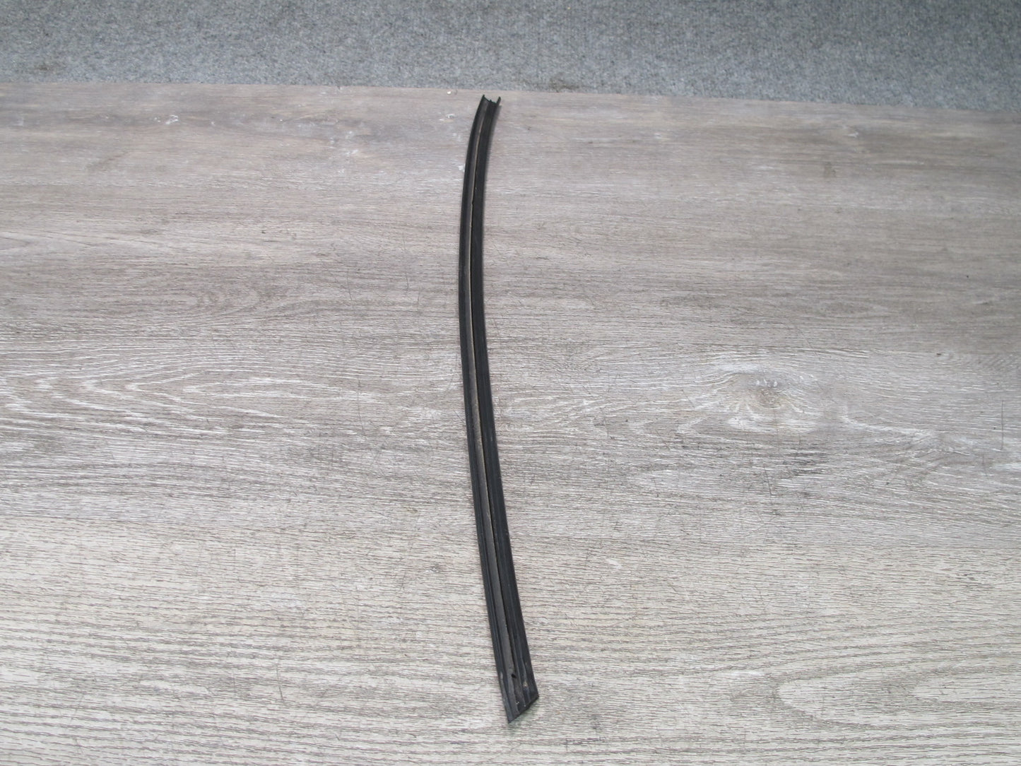 96-99 BMW E36 Convertible Set of 2 Front Windshield Molding Trim Strip OEM