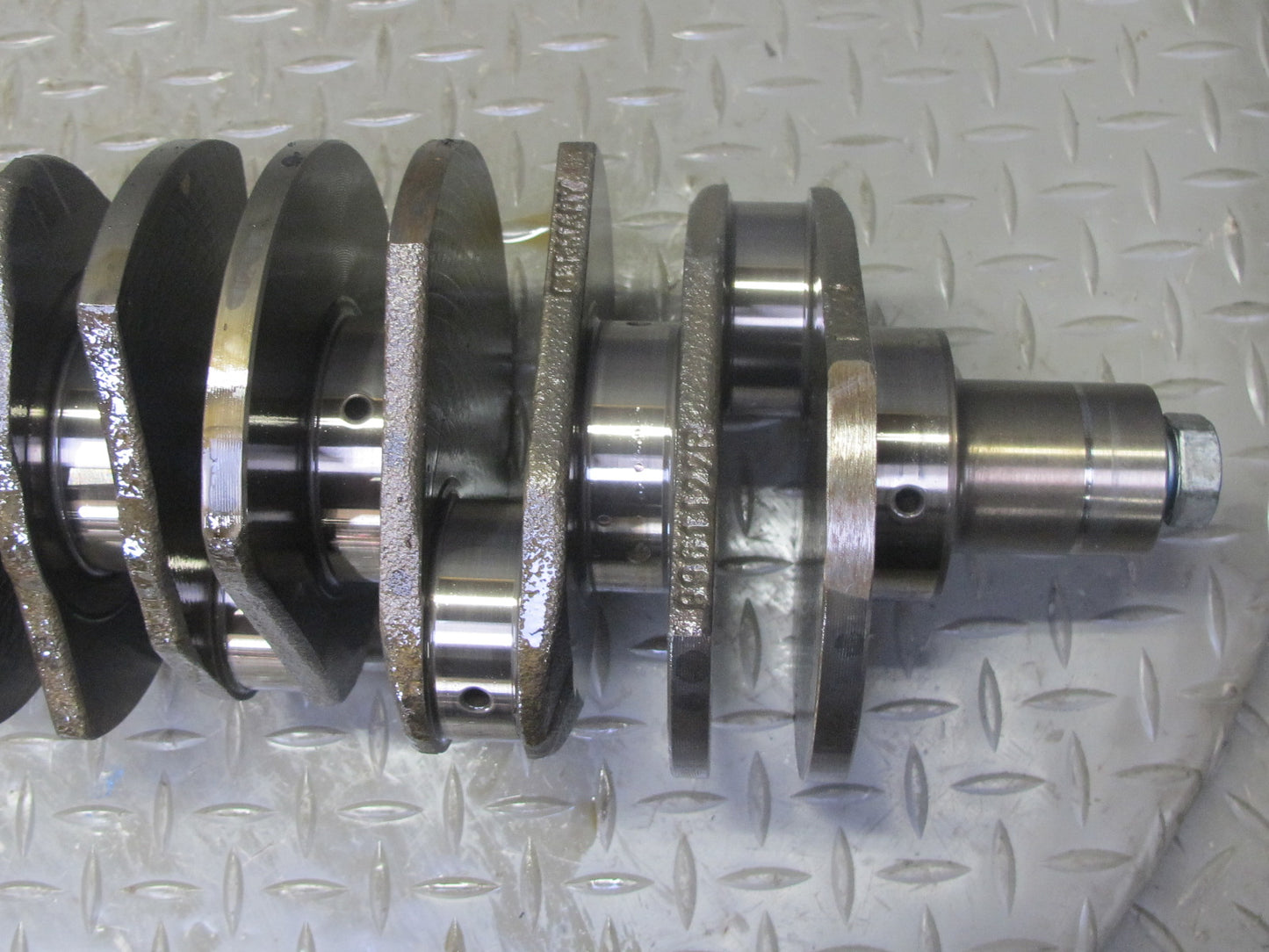 2002-2005 Porsche 911 996 3.6L M96.03 RWD Engine Crankshaft W/ Bearing Case