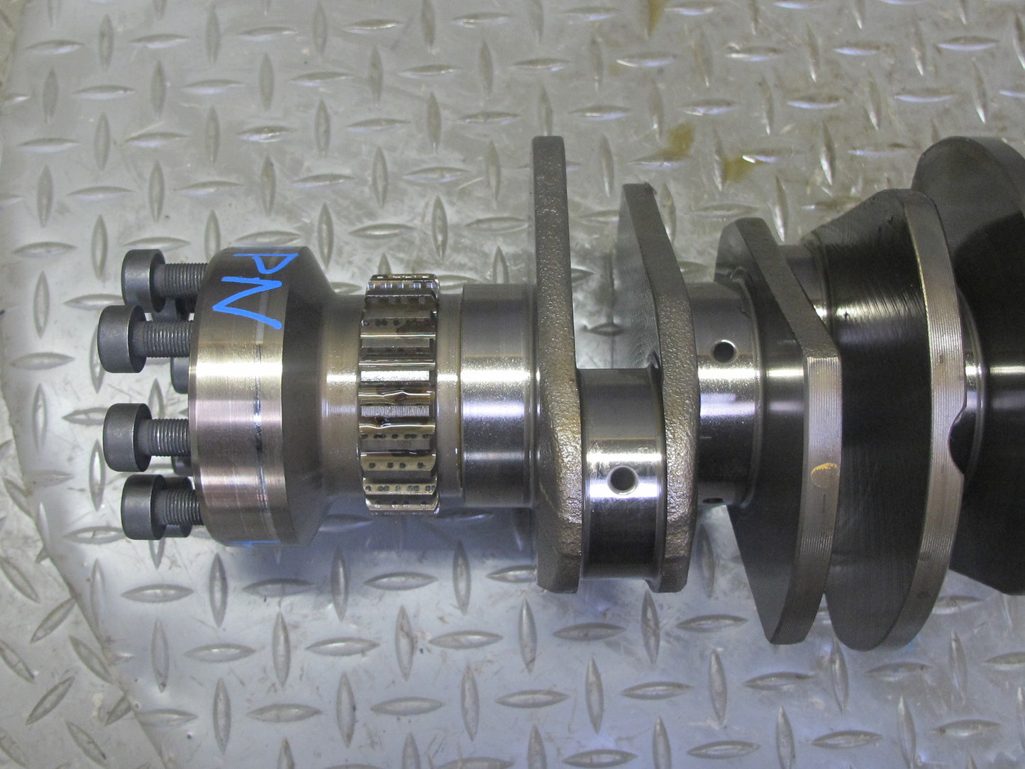 2002-2005 Porsche 911 996 3.6L M96.03 RWD Engine Crankshaft W/ Bearing Case