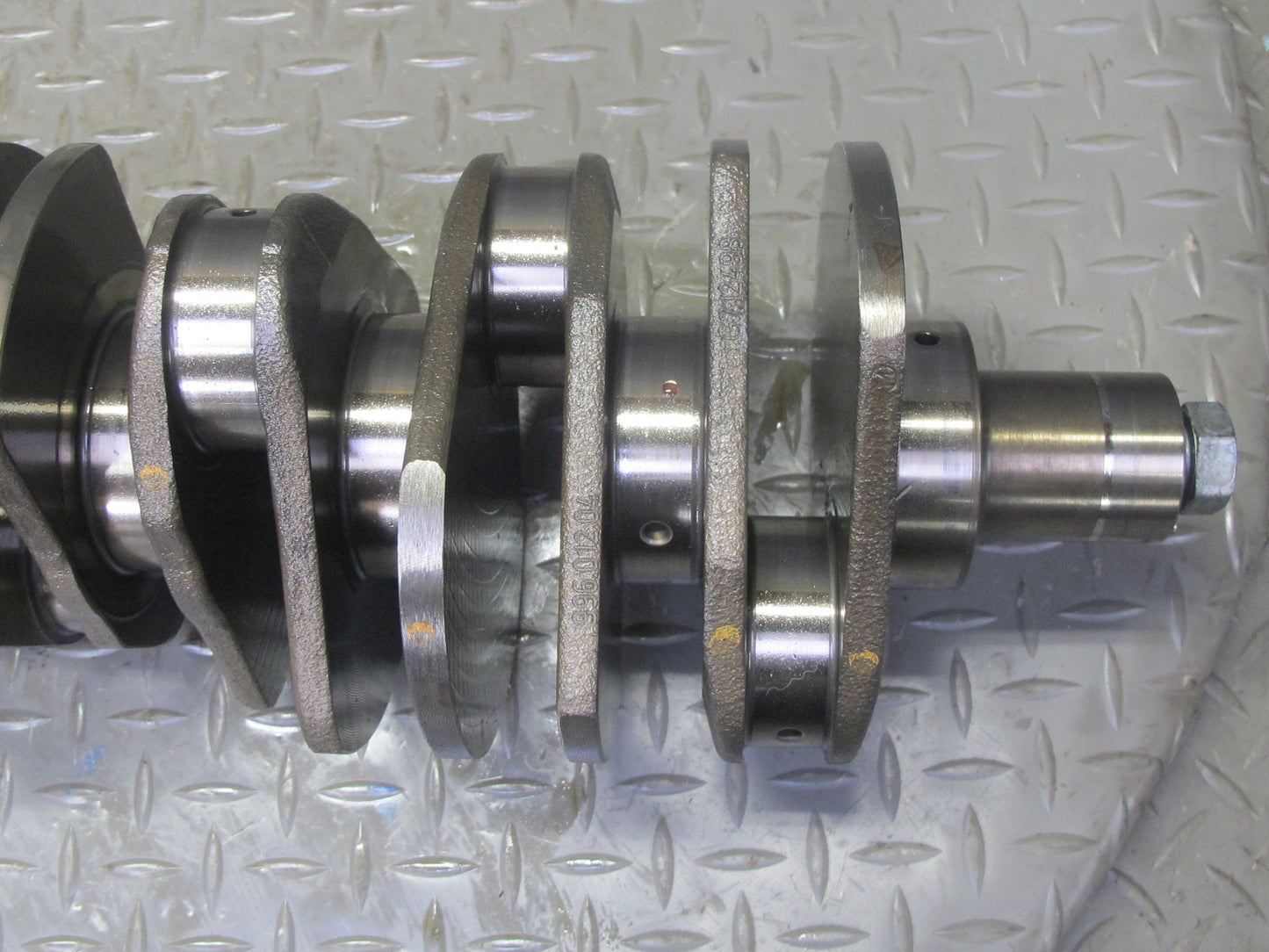 2002-2005 Porsche 911 996 3.6L M96.03 RWD Engine Crankshaft W/ Bearing Case