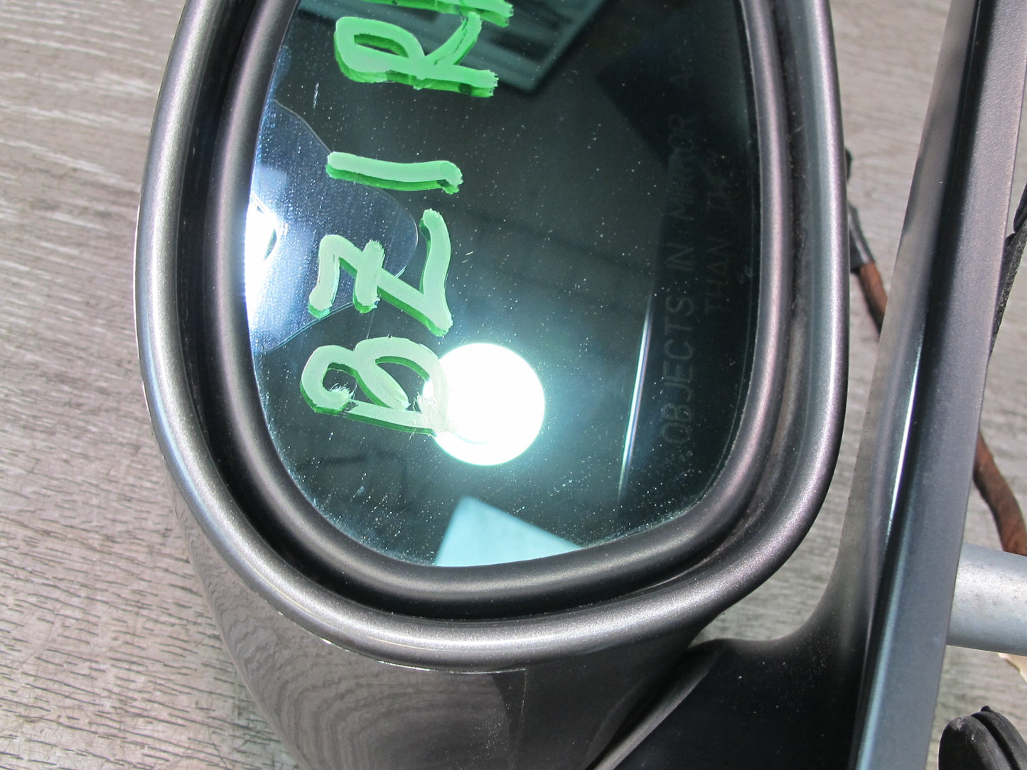 03-08 BMW E85 Z4 Right Door Exterior Auto DIP Side View Heated Mirror OEM