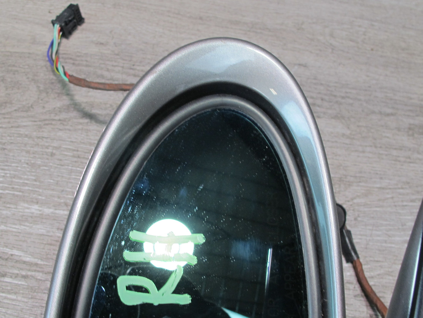 03-08 BMW E85 Z4 Right Door Exterior Auto DIP Side View Heated Mirror OEM