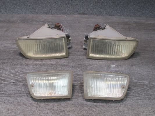 98-00 Lexus UCF20L LS400 Set of 4 Front Bumper Left & Right Fog Marker Light OEM