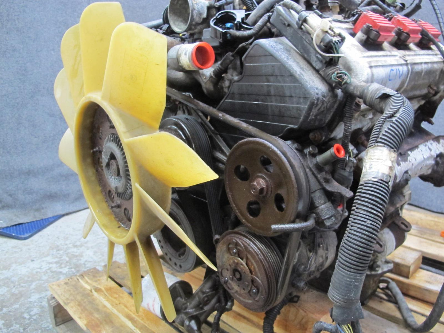 99-01 Isuzu Vehicross 3.5L 6VE1 VIN X 8th Complete Engine Motor 130K Miles
