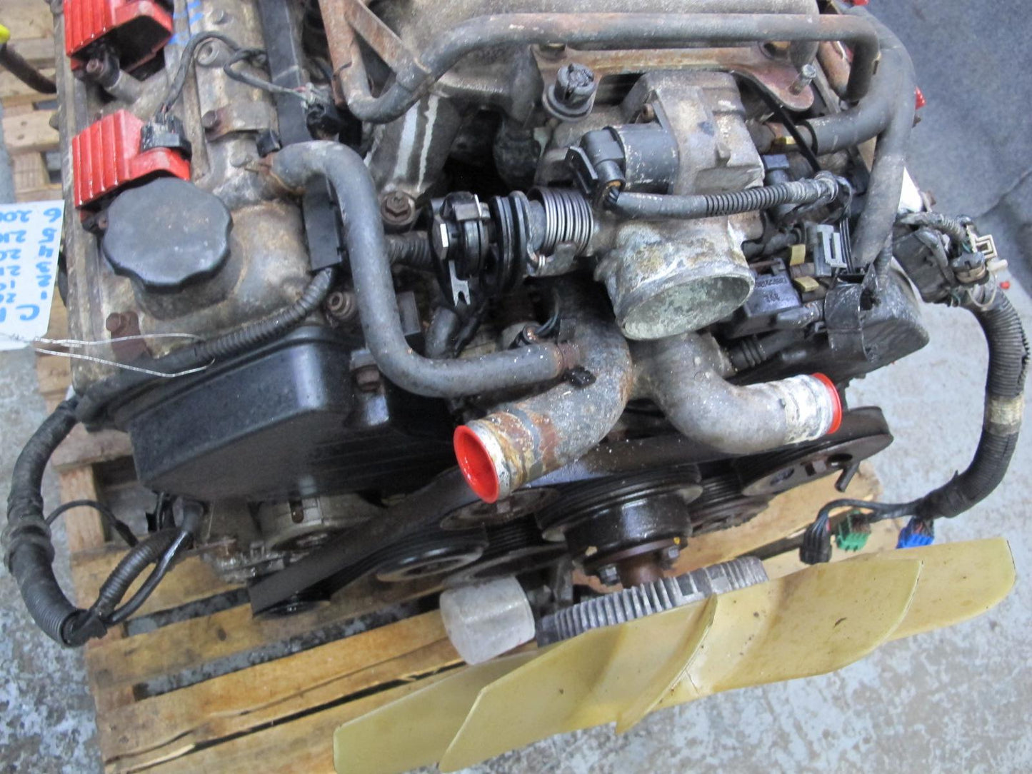 99-01 Isuzu Vehicross 3.5L 6VE1 VIN X 8th Complete Engine Motor 130K Miles