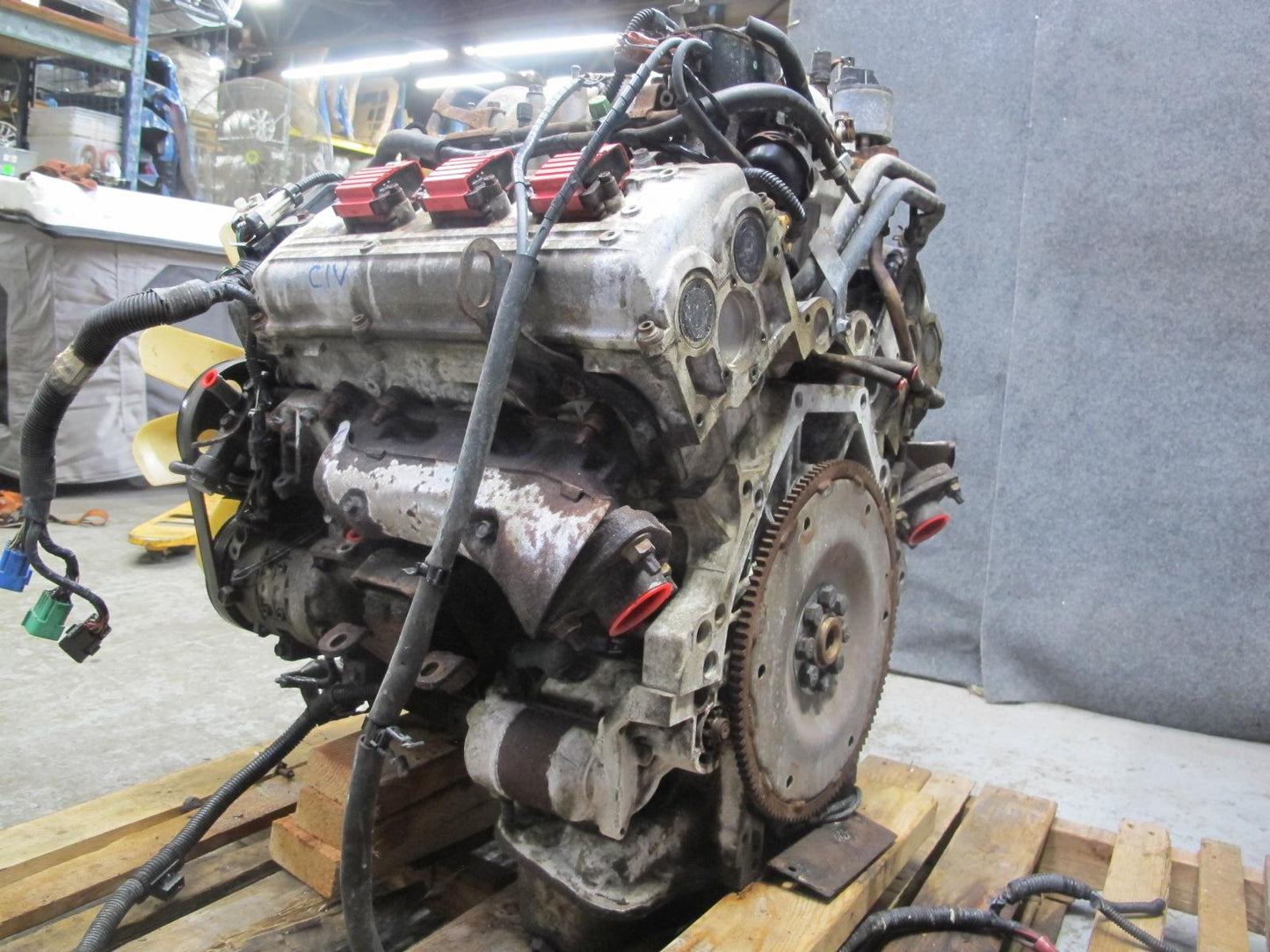 99-01 Isuzu Vehicross 3.5L 6VE1 VIN X 8th Complete Engine Motor 130K Miles