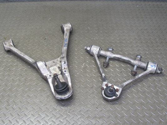 88-96 Chevrolet Corvette C4 Set of 2 Front Left Upper & Lower Control Arm OEM