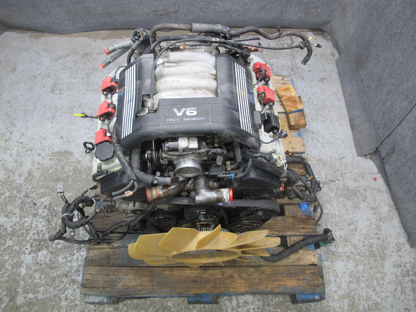 99-01 Isuzu Vehicross 3.5L 6VE1 VIN X 8th Complete Engine Motor 144K Miles