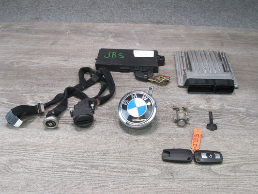 2007 BMW E63 E64 M6 5.0L S85 Engine ECU DME CAS3 Lock KEY Reader Set