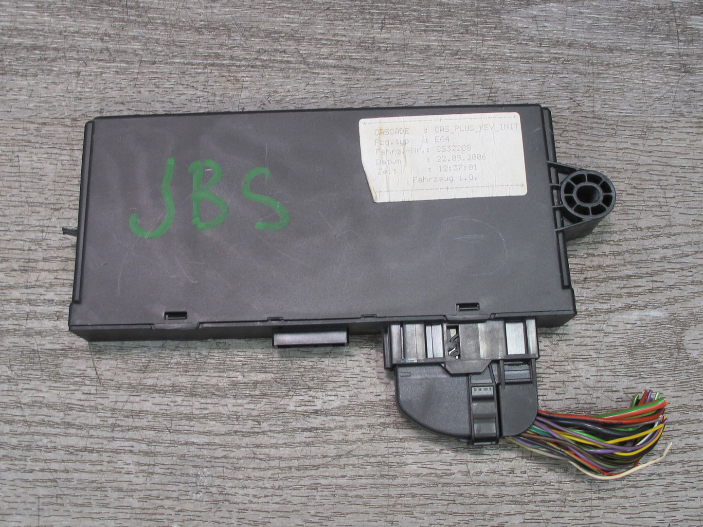 2007 BMW E63 E64 M6 5.0L S85 Engine ECU DME CAS3 Lock KEY Reader Set