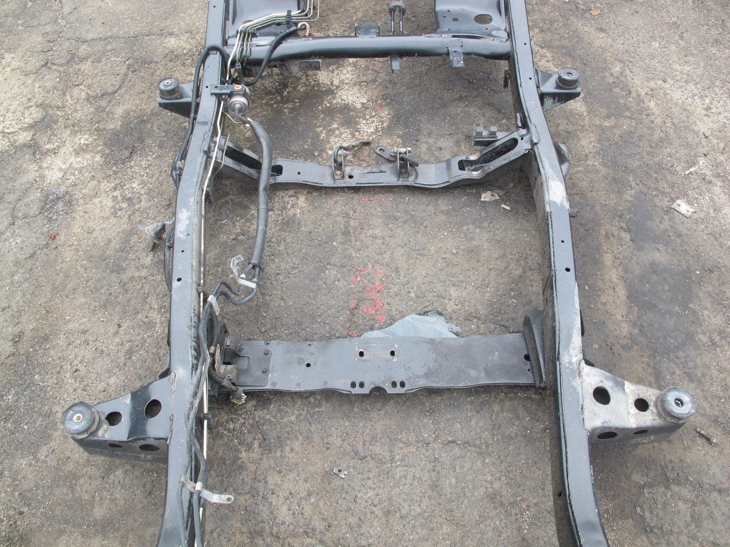99-01 Isuzu Vehicross 3.5L 6VE1 A/T Lower Frame Assembly 144K Miles OEM