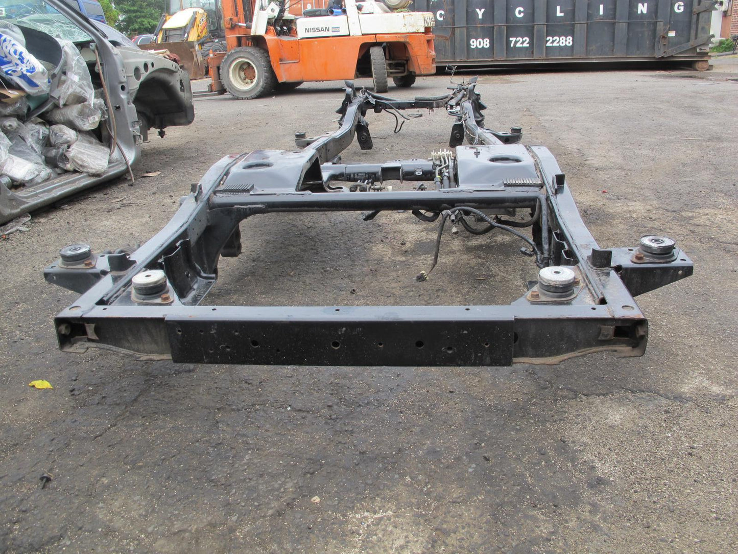 99-01 Isuzu Vehicross 3.5L 6VE1 A/T Lower Frame Assembly 144K Miles OEM