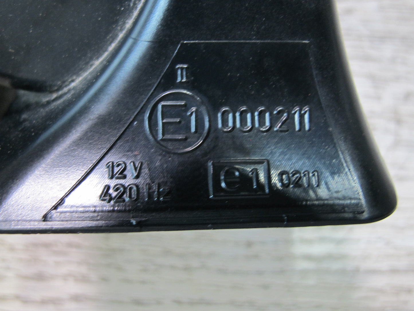 1997-2004 Porsche Boxster 986 Low Note Tone Signal Horn