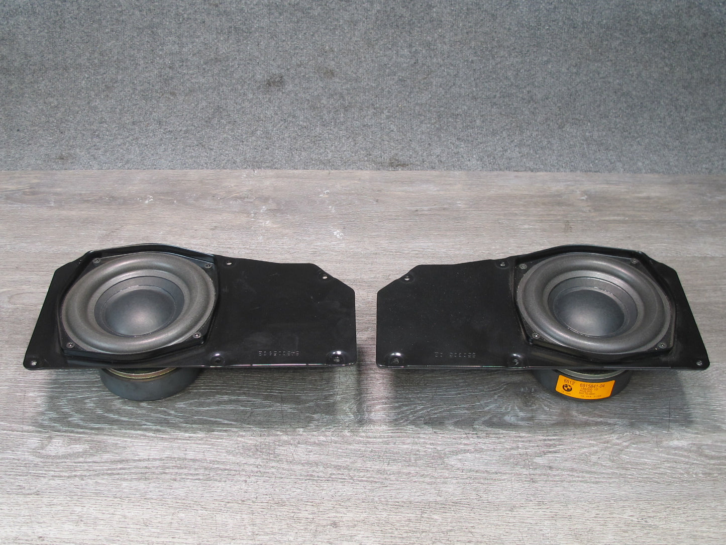 03-08 BMW E85 Z4 Set of 2 Rear Left & Right TOP Hi-fi Subwoofer Speaker OEM