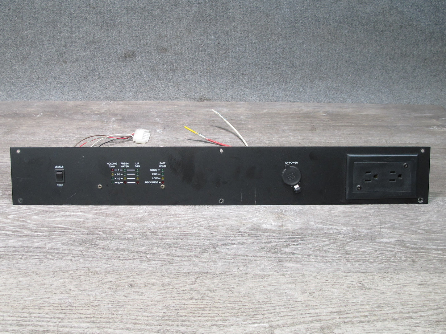01-03 VW Eurovan T4 Camper LPG Water Holding Tank Monitor Control Panel OEM