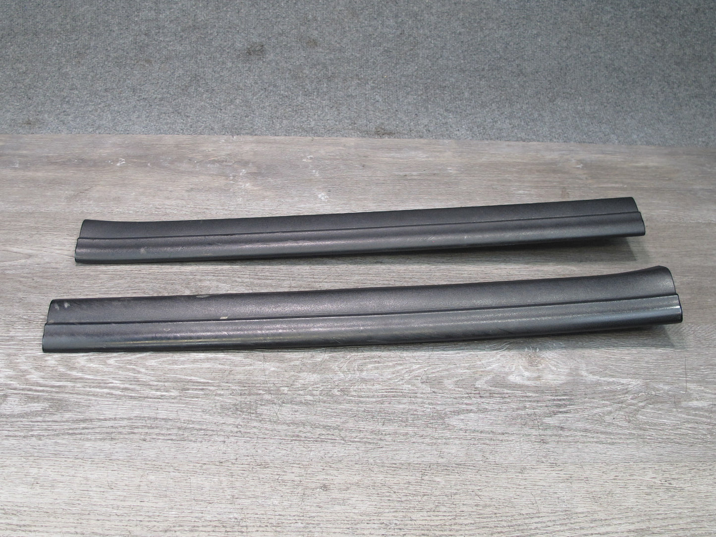 03-08 BMW E85 Z4 Set of 2 Left & Right Door Scuff Sill Plate Trim Cover OEM