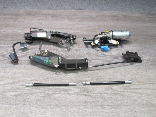 03-08 BMW E85 Z4 Roadster TOP Roof Motor w Lock Latches & Drive Links Set OEM