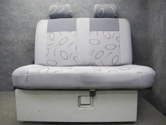 01-03 VW Eurovan T4 Camper Rear Seat Bench w Storage Assembly OEM
