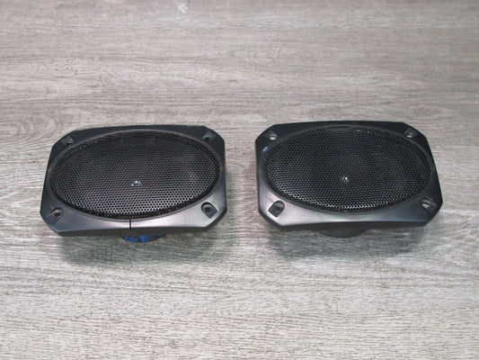 Set of 2 Magnadyne F46XB 12 6" x 4" 2-WAY Speaker w Trim
