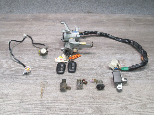 99-01 Isuzu Vehicross Ignition Switch Door Trunk Glove Box Lock KEY Set OEM