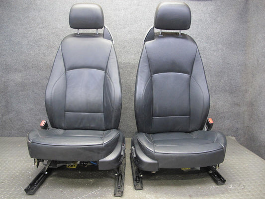 03-04 BMW E85 Z4 Set of 2 Left & Right Memory Heated Leather Seat Black Set OEM
