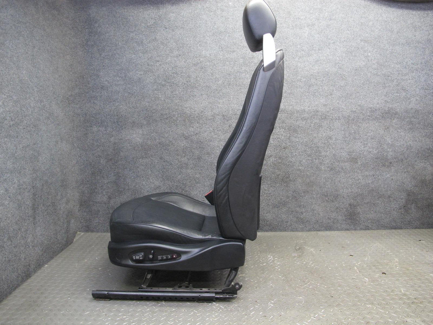 03-04 BMW E85 Z4 Set of 2 Left & Right Memory Heated Leather Seat Black Set OEM
