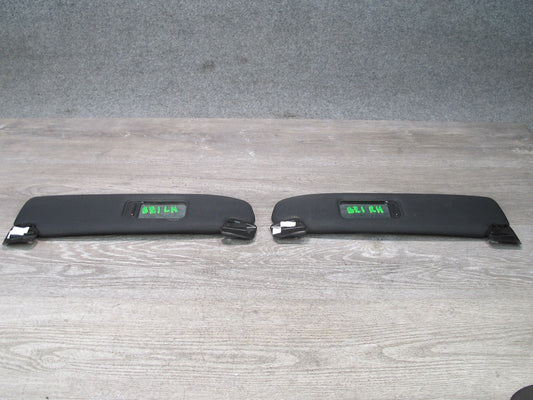 03-08 BMW E85 Z4 Convertible Set of 2 Front Left & Right Sun Visor OEM