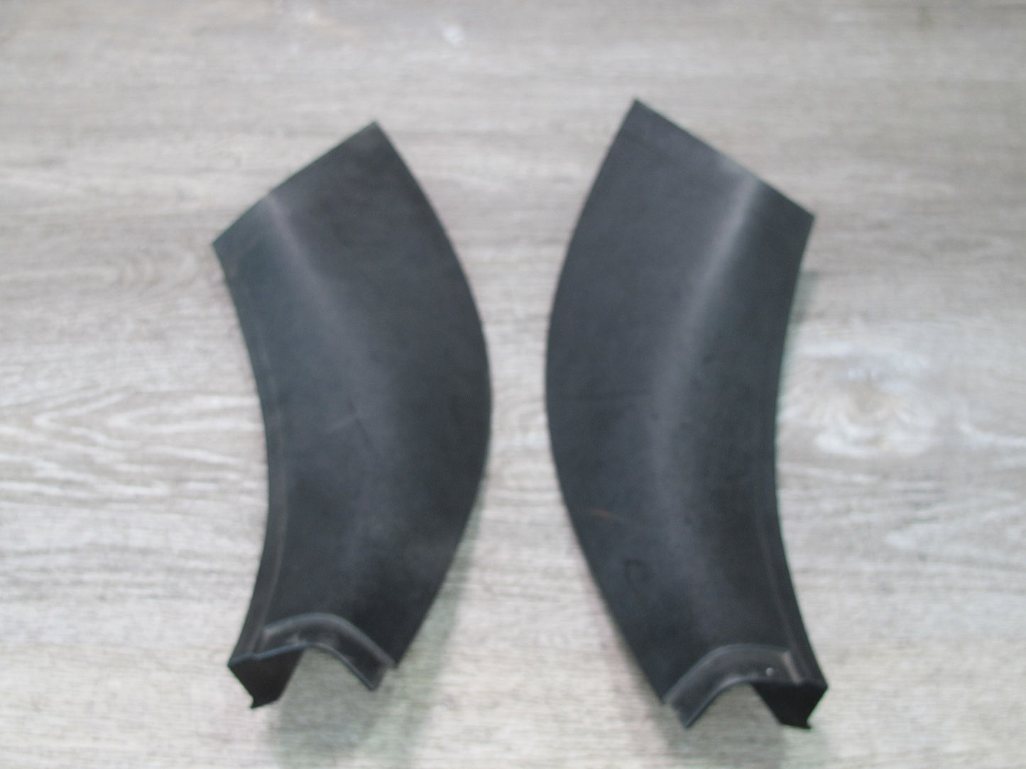 03-08 BMW E85 Z4 Set of 2 Interior B Pillar Lower Door Sill Trim Panel OEM
