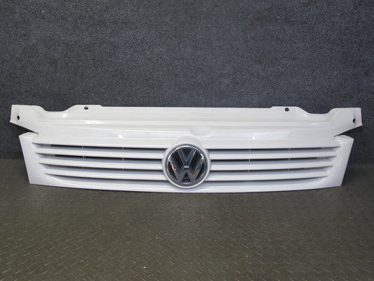 99-03 VW Eurovan T4 Front Radiator Upper Grille Arctic White w Emblem OEM