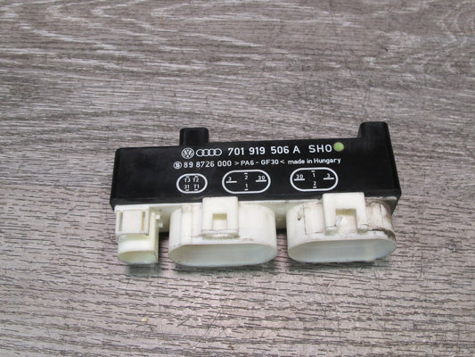 99-03 VW Eurovan T4 2.8L Engine Cooling Fan Relay Module 701919506A OEM