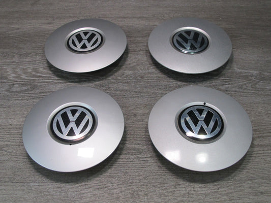 01-03 VW Eurovan T4 Set of 4 Wheel Center Cap Cover 7D0601147B OEM
