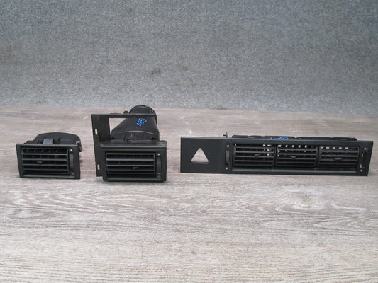 99-03 VW Eurovan T4 Set of 3 Dash Front Left Center Right Air Vent OEM