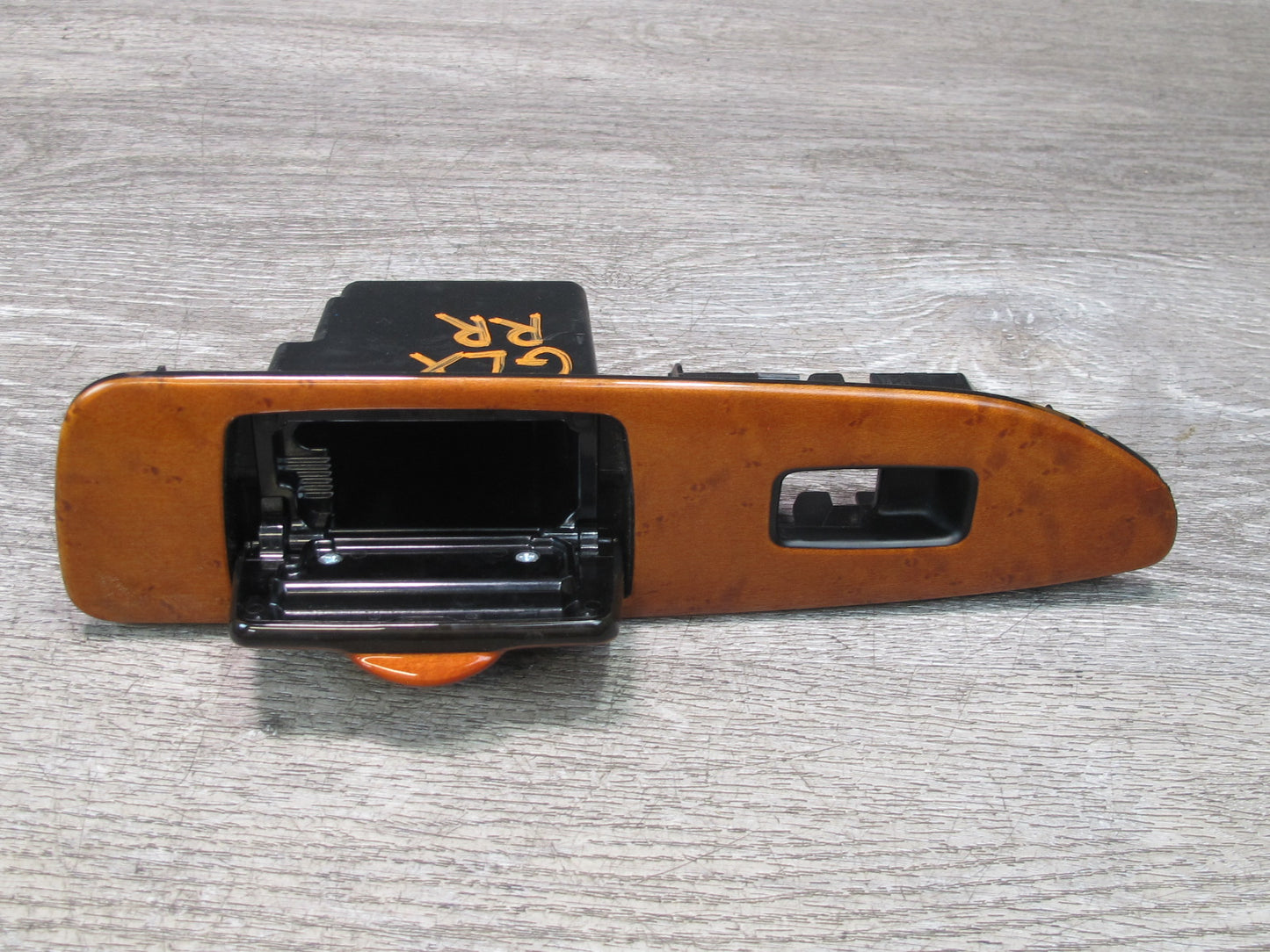 03-07 Lexus LX470 Front & Rear Door Center Console Shifter Radio Wood Trim Set