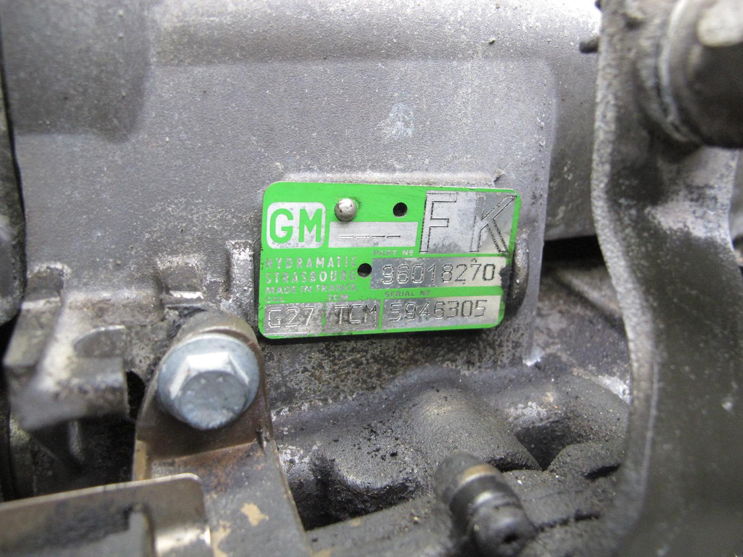 99-01 Isuzu Vehicross G27 4-SPEED Automatic Transmission 144K Miles 96018270 OEM