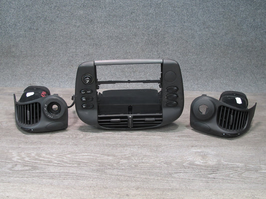 97-04 Porsche Boxster 986 Dash Left Center Right A/C Heater Air Vent Grille Set