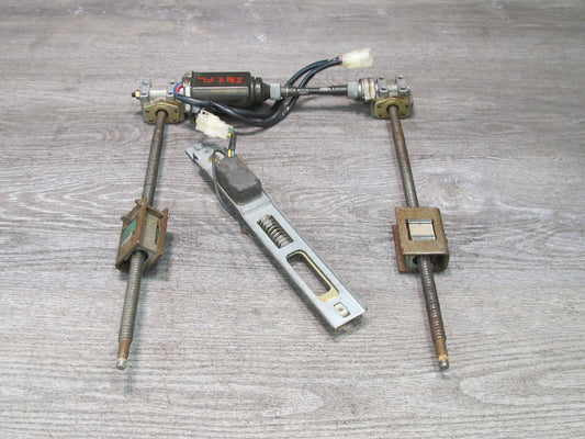 86-89 Nissan Z31 300ZX 2+0 Front Left Seat Adjust Motor Support Bracket OEM