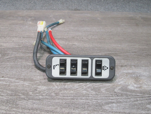 86-89 Nissan Z31 300ZX 2+0 Front Left Seat Bolster Adjust Control Switch OEM