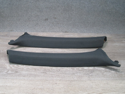 01-06 BMW E46 325Ci 330Ci Coupe Set of 2 Front Interior A Pillar Trim Panel OEM