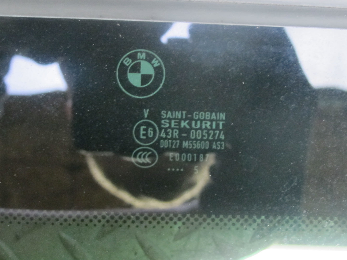 01-06 BMW E46 325Ci 330Ci Coupe Sunroof Glass Window Panel 8223191 OEM