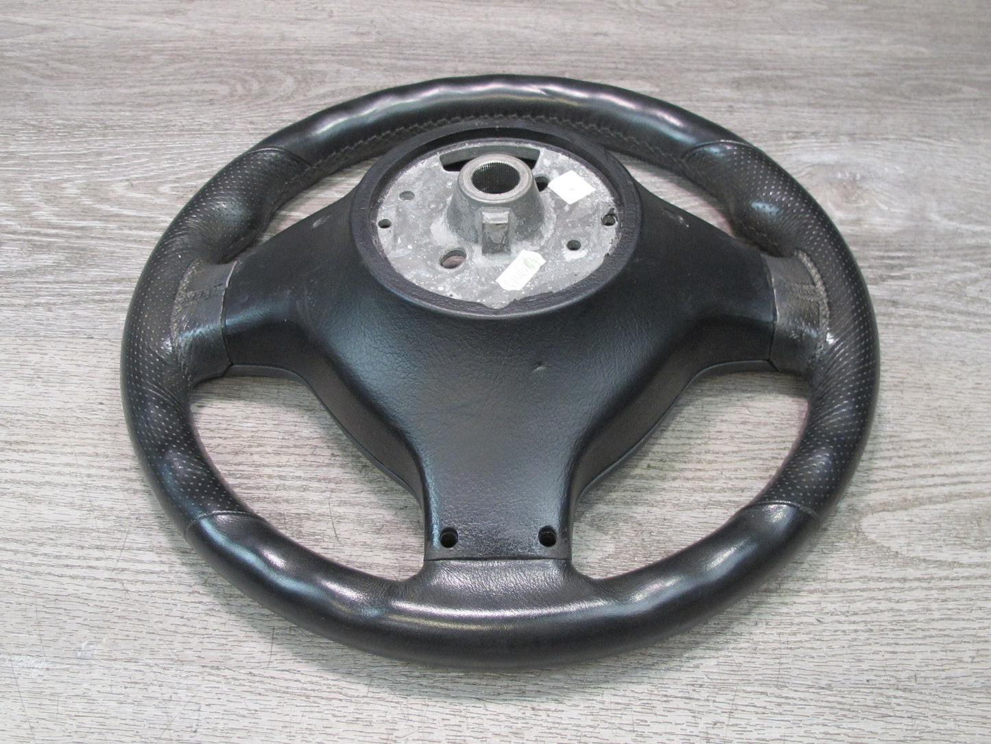 05-06 BMW E46 330Ci M54 M-sport Leather Steering Black w Controls OEM