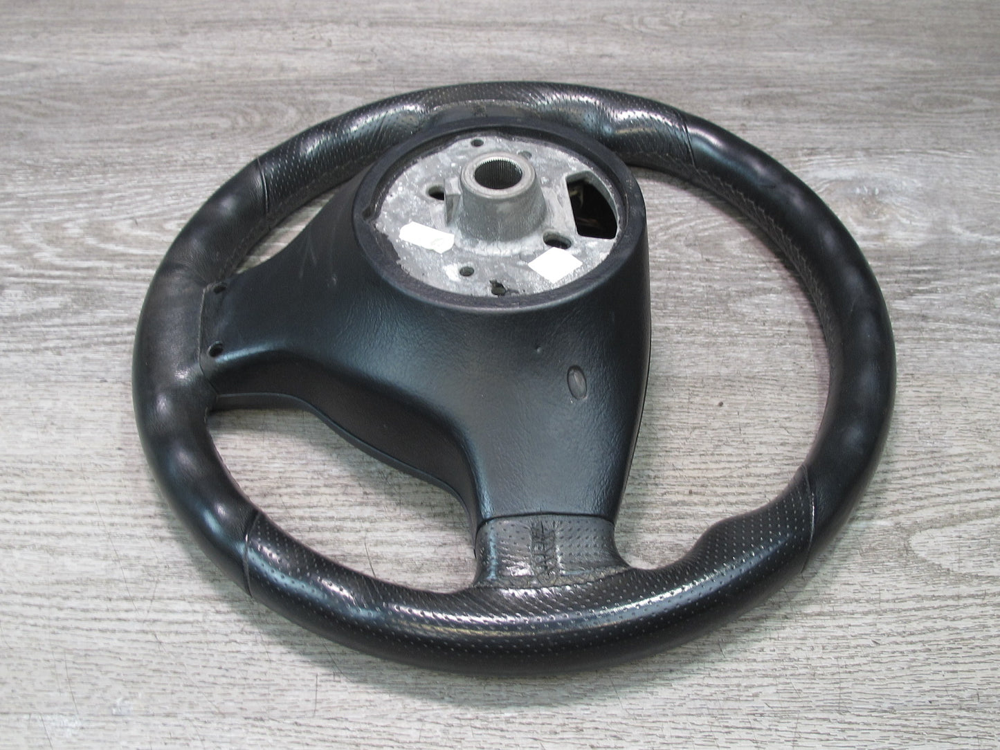 05-06 BMW E46 330Ci M54 M-sport Leather Steering Black w Controls OEM