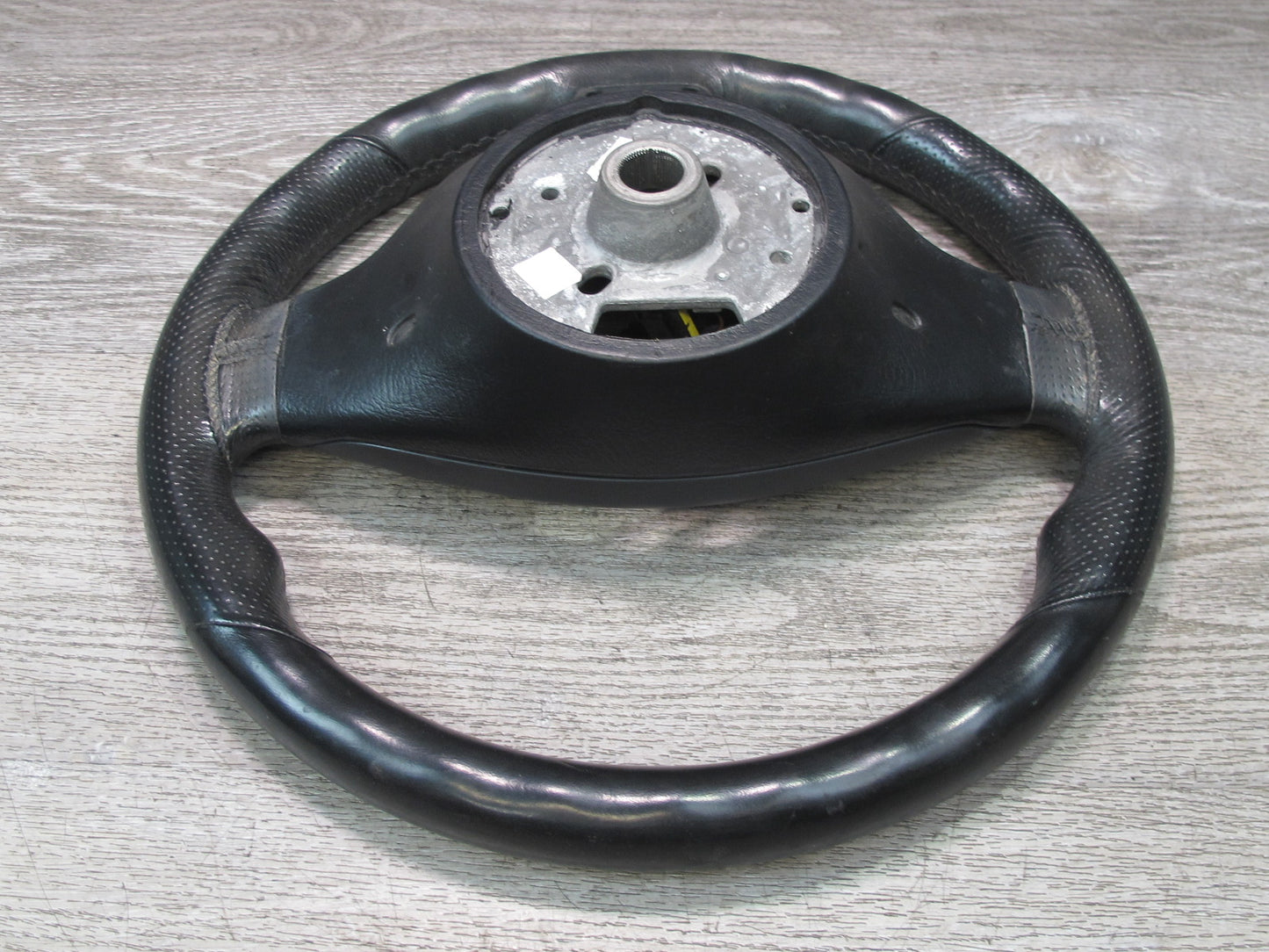 05-06 BMW E46 330Ci M54 M-sport Leather Steering Black w Controls OEM