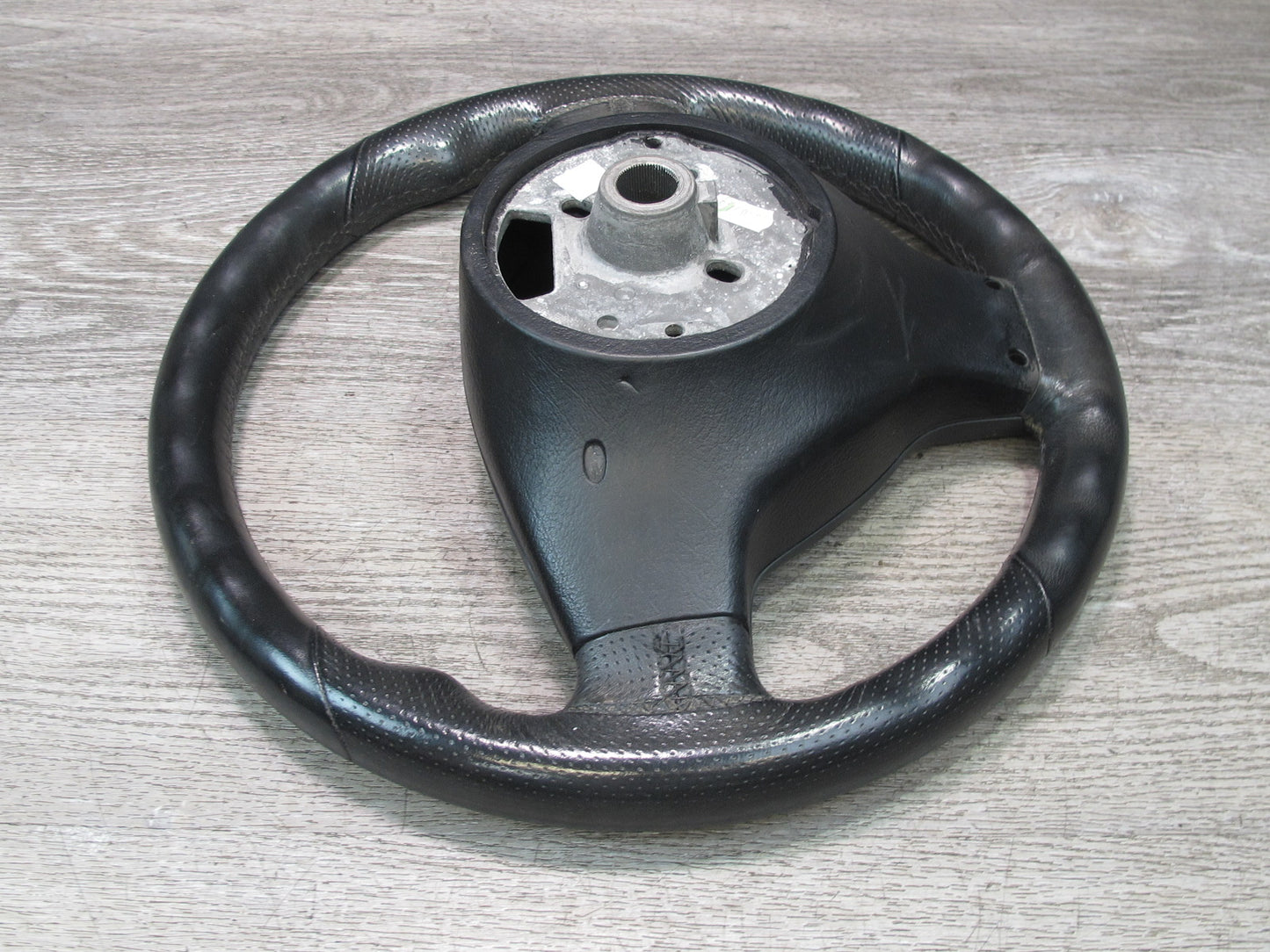 05-06 BMW E46 330Ci M54 M-sport Leather Steering Black w Controls OEM