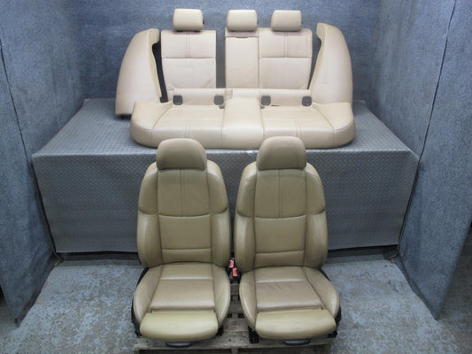 2008-2011 BMW E90 M3 Sedan Front & Rear Heated Sport Leather Seat Set