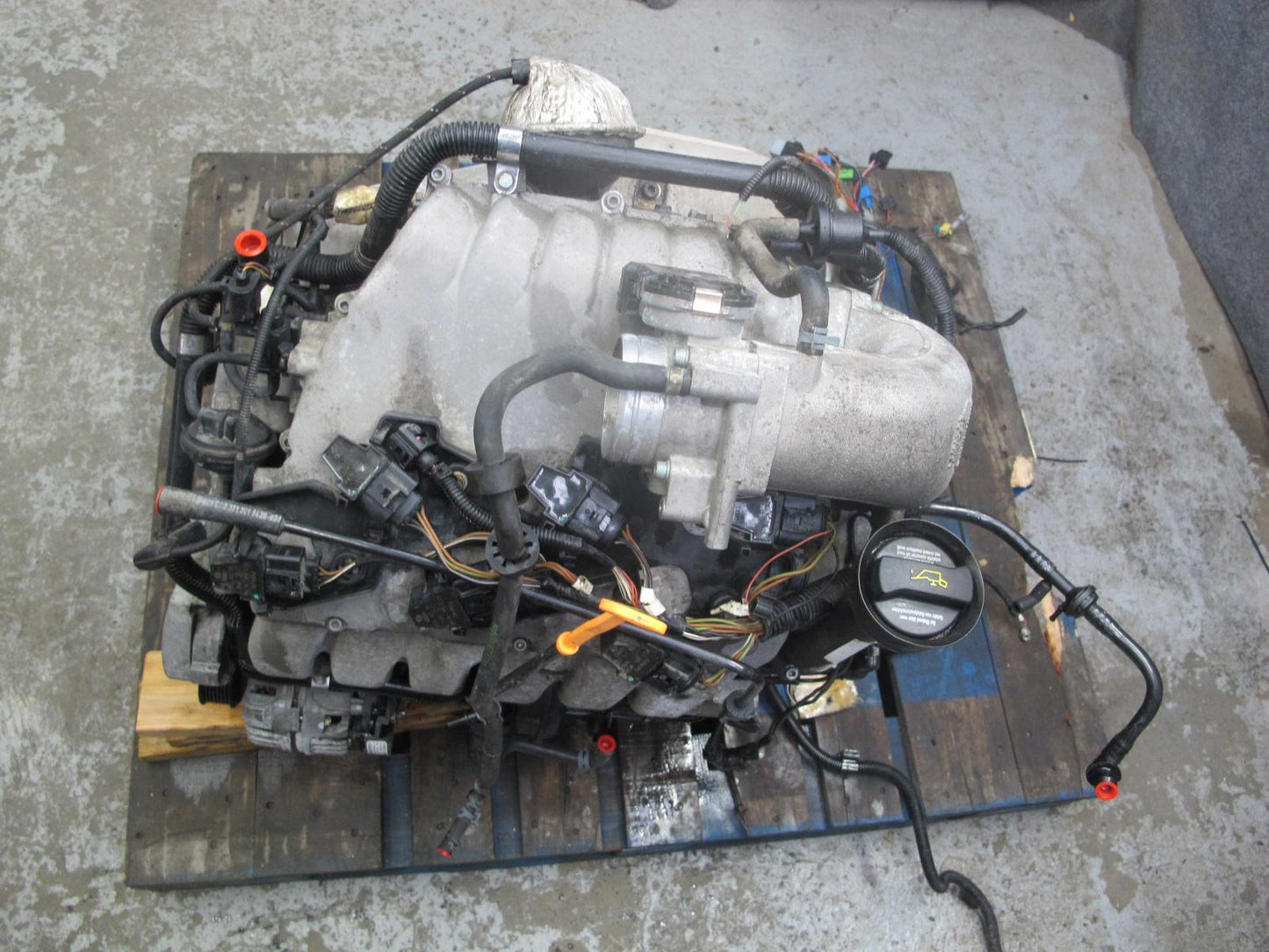 01-03 VW Eurovan T4 2.8L AXK VR6 FWD A/T Complete Engine Motor 77k Miles