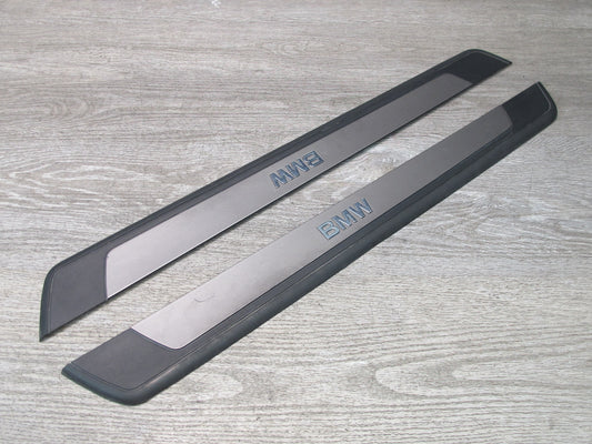 03-16 BMW E89 E86 E85 Z4 Set of 2 Left & Right Door Sill Scuff Plate Trim OEM