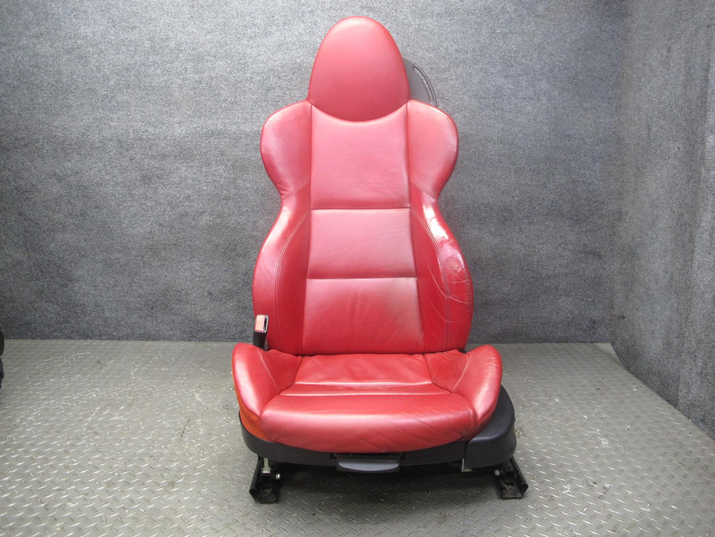 06-08 BMW E85 Z4 Set of 2 M Sport Front Left Right Heat Memory Leather Seat OEM