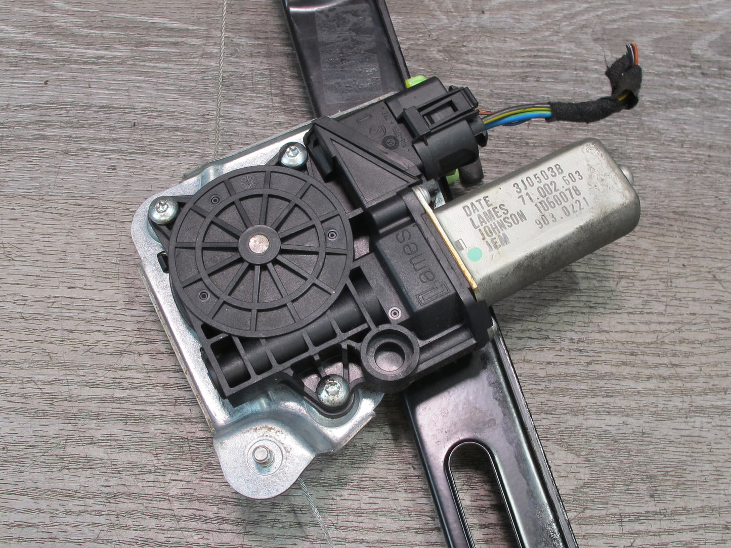 2008-2013 BMW E90 M3 328i 335i Rear Left Door Window Regulator w Motor